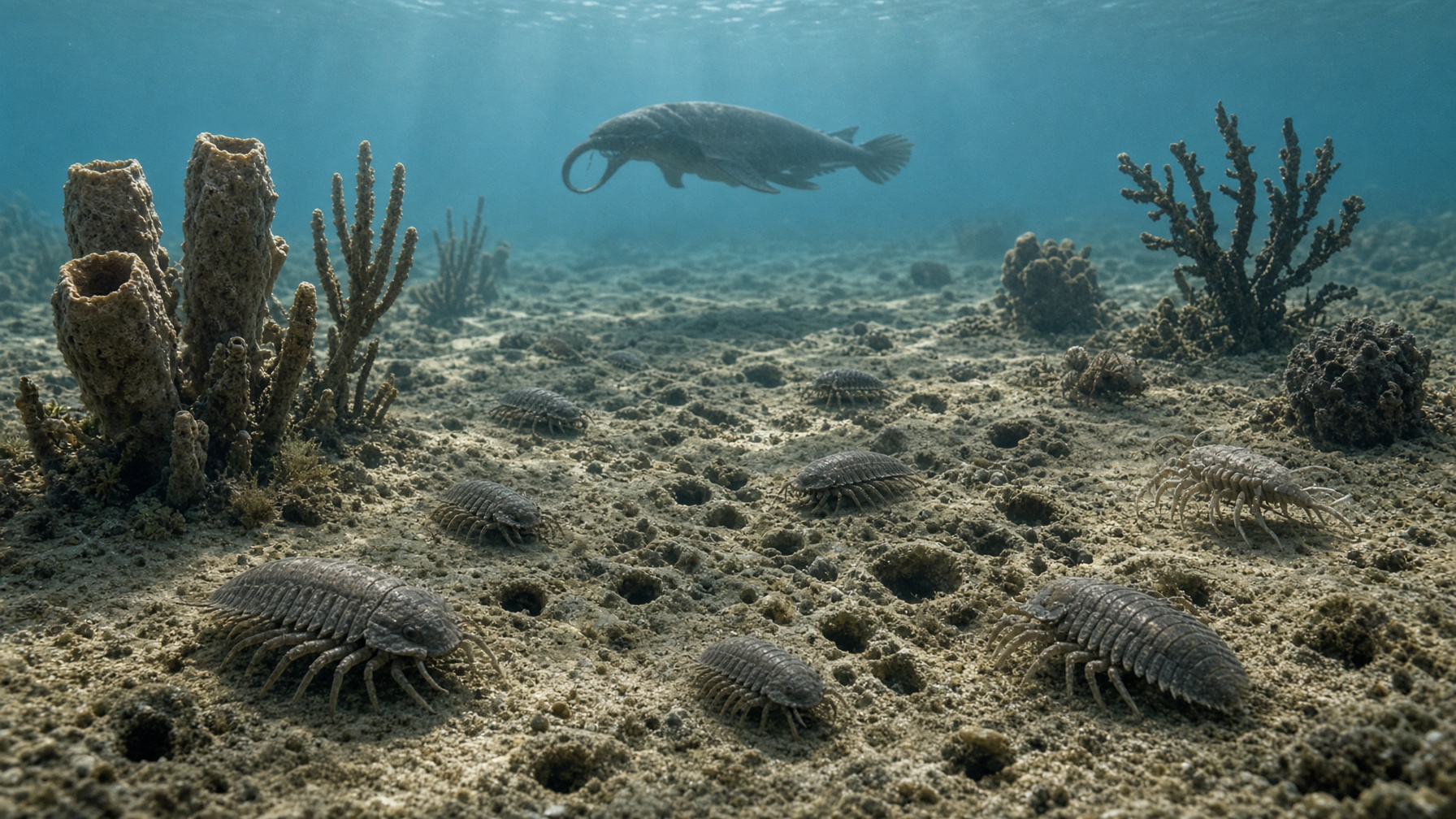 Cambrian seafloor reconstruction